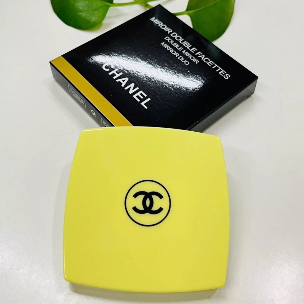 Chanel Yellow Compact Mirror 🪞